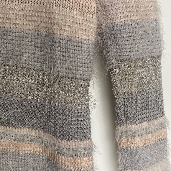 LeChateau Med Knitted Sweater/pink,sparkle - Picture 6 of 6